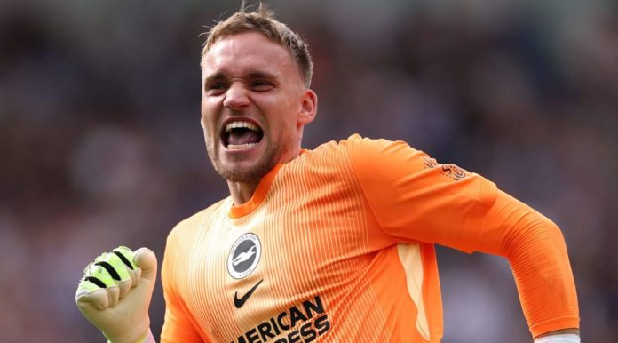 Bart Verbruggen kiper Brighton