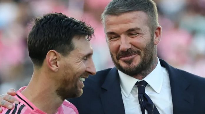 David Beckham dan Lionel Messi