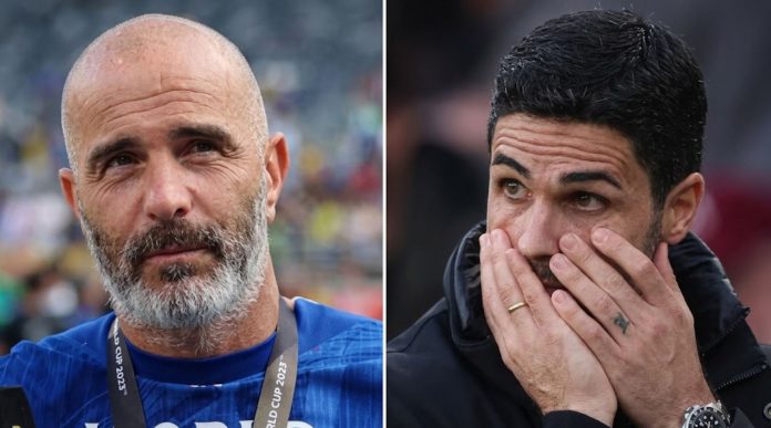 Enzo Maresca vs Mikel Arteta Enzo Maresca vs Mikel Arteta