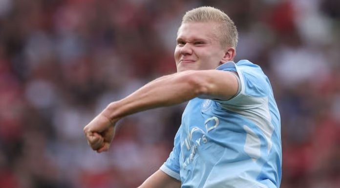 Erling Haalad raja baru Derby Manchester Erling Haalad raja baru Derby Manchester