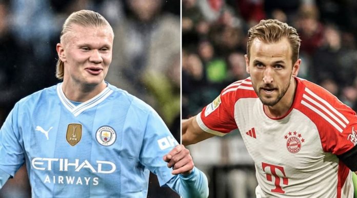 Erling Haaland dan Harry Kane