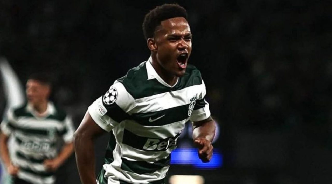 Geny Catamo pemain Sporting CP