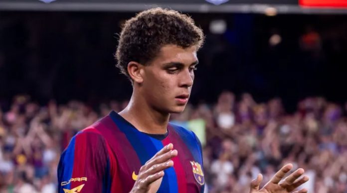 Hamza Abdelkarim pemain Barcelona Hamza Abdelkarim pemain Barcelona