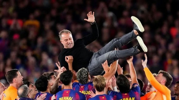 Hansi Flick manajer Barcelona