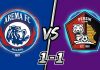 Hasil Arema FC vs Persik Kediri skor akhir 1-1 - BRI Super League 2026