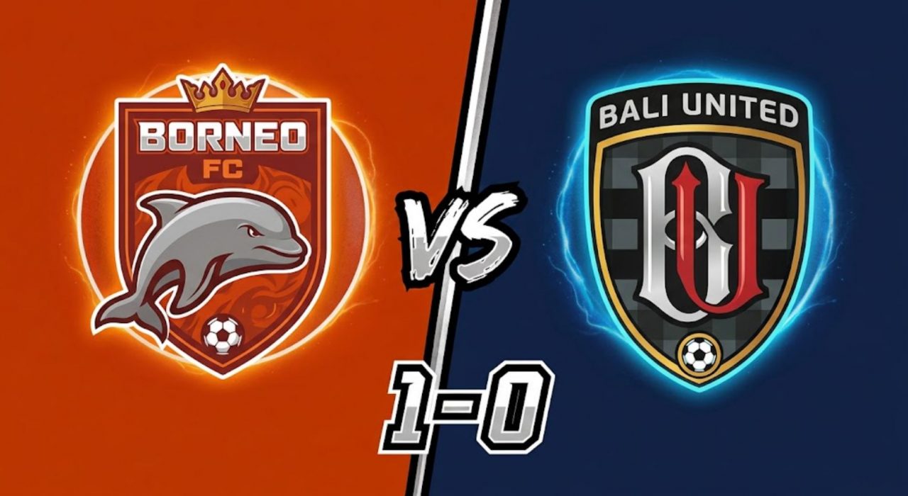 Hasil Borneo FC vs Bali United skor akhir 1-0 - Super League 2026