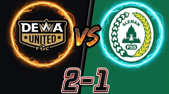 Hasil Dewa United vs PSS Sleman skor akhir 2-1 - Super League 2026 Hasil Dewa United vs PSS Sleman skor akhir 2-1 - Super League 2026