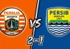 Hasil Persija Jakarta vs Persib Bandung skor akhir 2-1 - Super League 2026