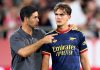 Mikel Arteta dan wonderkid Arsenal Max Dowman