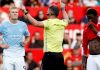 Momen wasit menentukan gol Erling Haaland sah