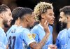 Pemain Muda Manchester City di laga kontra Norwich