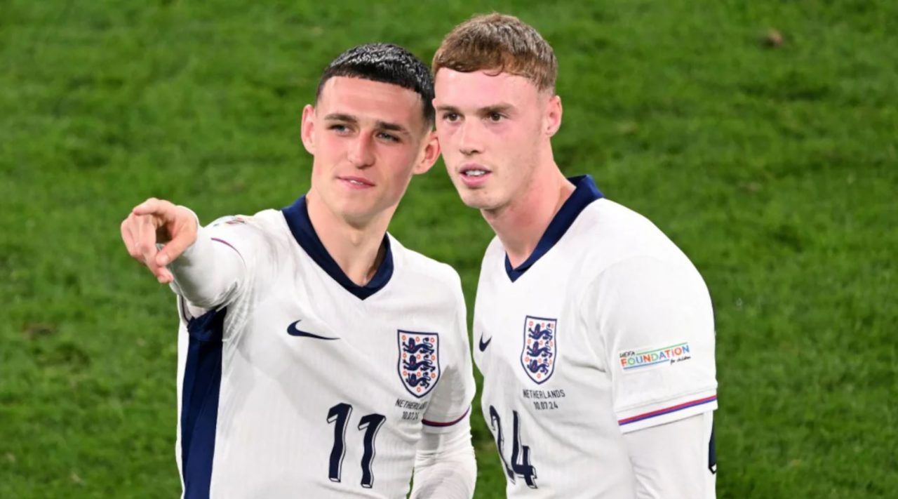 Phil Foden dan Cole Palmer pemain Timnas Inggris